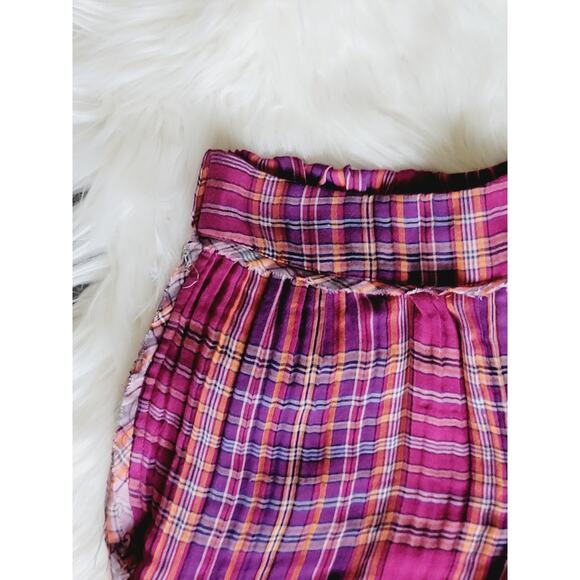 NEW Anthropologie Gingham Gauzy Shorts - Medium - Picture 7 of 9